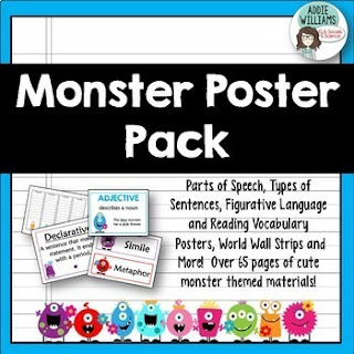 monster poster pack